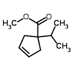 CAS#: 690261-58-6, Methyl 1-isopropyl-3-cyclopentene-1-carboxylate