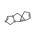 CAS#: 69043-00-1, 1H,5H-Cyclopenta[1',3']cyclopropa[1',2':4,5]pyrazolo[1,2-a][1,2,4]triazole