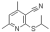 CAS 登录号：690632-78-1， 2-(异丙基硫基)-4,6-二甲基烟腈