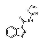 CAS#: 690634-07-2, N-(1,3-Thiazol-2-yl)-1H-benzotriazole-1-carbothioamide