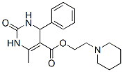 CAS#: 69094-09-3, 1,2,3,4-Tetrahydro-6-Methyl-2-Oxo-4-Phenyl-5-Pyrimidinecarboxylic Acid 2-(Piperidino)Ethyl Ester