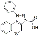 CAS#: 69099-25-8, 1-Phenyl-1,4-Dihydrothiochromeno[4,3-c]Pyrazole-3-Carboxylic Acid