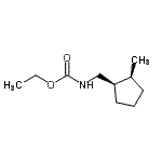 CAS#: 69131-29-9, Ethyl {[(1R,2S)-2-methylcyclopentyl]methyl}carbamate