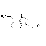 CAS#: 691848-34-7, 7-Ethyl-1H-indol-3-yl thiocyanate