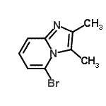 CAS 登录号：69214-17-1， 5-溴-2,3-二甲基咪唑并[1,2-a]吡啶