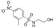 CAS 登录号：69226-40-0， N-(2-羟基乙基)-2-甲基-4-硝基苯磺酰胺