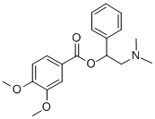 CAS#: 69226-70-6, Veratric Acid 2-Dimethylamino-1-Phenylethyl Ester