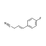 CAS 登录号：692263-11-9， (3E)-4-(4-氟苯基)-3-丁烯腈