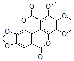 CAS#: 69251-99-6, 1,2,3-Trimethoxy-[1]Benzopyrano[5,4,3-cde][1,3]dioxolo[4,5-h][1]benzopyran-5,11-dione