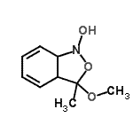 CAS#: 692741-10-9, 3-Methoxy-3-methyl-3a,7a-dihydro-2,1-benzoxazol-1(3H)-ol