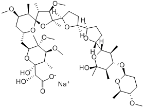 CAS 登录号：69307-91-1， 抗生素 K41 单钠盐