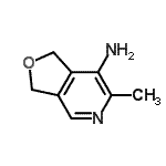 CAS#: 693211-39-1, 6-Methyl-1,3-dihydrofuro[3,4-c]pyridin-7-amine