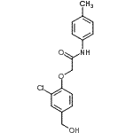 CAS 登录号：693267-97-9， 2-[2-氯-4-(羟基甲基)苯氧基]-N-(4-甲基苯基)乙酰胺