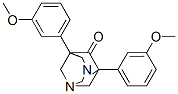 CAS 登录号：69352-66-5， 1,5-二(3-甲氧基苯基)-3,7-二氮杂金刚烷-9-酮