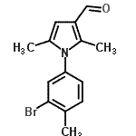 CAS 登录号：693808-08-1， 1-(3-溴-4-甲基苯基)-2,5-二甲基-1H-吡咯-3-甲醛