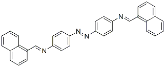 CAS#: 69386-90-9, 4,4'-Azobis[N-(1-Naphthalenylmethylene)Benzenamine]