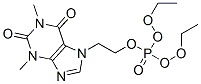 CAS 登录号：69387-73-1， 7-(2-二乙氧基磷酰氧乙基)-1,3-二甲基-嘌呤-2,6-二酮