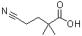 CAS 登录号：6939-69-1， 4-氰基-2,2-二甲基-丁酸