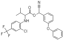 CAS#: 69409-94-5, N-[2-Chloro-4-(Trifluoromethyl)Phenyl]-Valine Cyano(3-Phenoxyphenyl)Methyl Ester