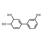 CAS 登录号：69432-60-6， 4-(3-羟基苯基)-3,5-环己二烯-1,2-二醇