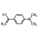 CAS#: 694427-91-3, 1-[4-(Dimethylamino)phenyl]ethenol