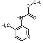 CAS 登录号：694495-63-1， 甲基(4-甲基-3-吡啶基)氨基甲酸酯