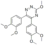 CAS#: 69467-20-5, 5,6-Bis(3,4-Dimethoxyphenyl)-3-Methoxy-1,2,4-Triazine