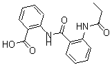CAS#: 6947-71-3, 2-[[2-(Propanoylamino)Benzoyl]Amino]Benzoic Acid