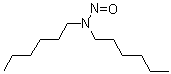 CAS 登录号：6949-28-6， N-己基-N-亚硝基-1-己胺