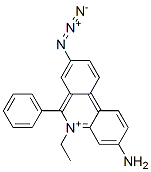 CAS 登录号：69498-50-6， 3-氨基-8-叠氮基-5-乙基-6-苯基-菲啶鎓