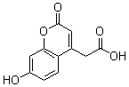 CAS#: 6950-82-9, 7-Hydroxy-2-Oxo-2H-1-Benzopyran-4-Aceticacid