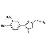 CAS 登录号：695142-60-0， 4-(4-乙基-4,5-二氢-1H-咪唑-2-基)-1,2-苯二胺