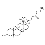 CAS#: 69519-35-3, Ethyl (3alpha,5beta,12alpha)-3,12-dihydroxycholan-24-oate