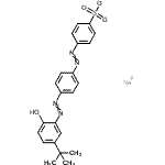 CAS 登录号：69520-93-0， 钠4-[(4-{[2-羟基-5-(2-甲基-2-丙基)苯基]偶氮}苯基)偶氮]苯磺酸酯