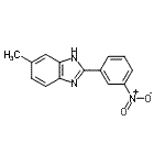 CAS#: 69570-94-1, 6-Methyl-2-(3-nitrophenyl)-1H-benzimidazole