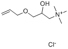 CAS#: 69613-89-4, [(3-Allyloxy-2-Hydroxy)Propyl]Trimethylammonium Chloride