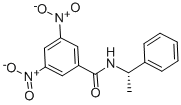 CAS 登录号：69632-31-1， (S)-(+)-N-(3,5-二硝基苯甲酰)-alpha-苯基乙基胺