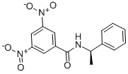 CAS 登录号：69632-32-2， (R)-(-)-N-(3,5-二硝基苯甲酰)-alpha-苯基乙基胺