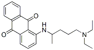 CAS#: 69658-02-2, 1-((4-(Diethylamino)-1-Methylbutyl)Amino)-9,10-Anthracenedione