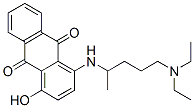 CAS 登录号：69658-03-3， 1-((4-(二乙基氨基)-1-甲基丁基)氨基)-4-羟基-9,10-蒽二酮