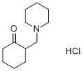CAS 登录号：6966-09-2， 2-(哌啶基甲基)-1-环己酮盐酸盐