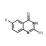 CAS#: 69661-42-3, 6-Fluoro-2-thioxo-2,3-dihydro-4(1H)-quinazolinone