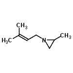 CAS 登录号：696660-15-8， 2-甲基-1-(3-甲基-2-丁烯-1-基)氮丙啶