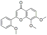 CAS 登录号：6969-07-9， 7,8-二甲氧基-2-(2-甲氧基苯基)-4H-苯并吡喃-4-酮