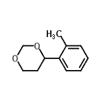 CAS 登录号：697252-26-9， 4-(2-甲基苯基)-1,3-二恶烷