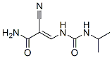 CAS 登录号：6976-82-5， 2-氰基-3-(丙-2-基氨基甲酰氨基)丙-2-烯酰胺