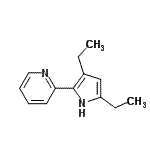 CAS 登录号：697750-68-8， 2-(3,5-二乙基-1H-吡咯-2-基)吡啶