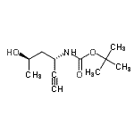 CAS#: 697752-33-3, 2-Methyl-2-propanyl [(3S,5R)-5-hydroxy-1-hexyn-3-yl]carbamate