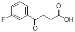CAS 登录号：69797-46-2， 3-(3-氟苯甲酰)丙酸
