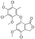 CAS#: 69799-33-3, 4-Chloro-7-(3,5-Dichloro-2,4-Dimethoxy-6-Methylphenoxy)-5-Methoxyisobenzofuran-1(3H)-One